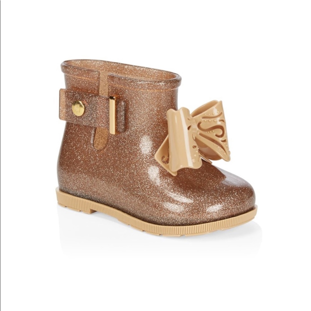 Mini Melissa Rain Boots size 7